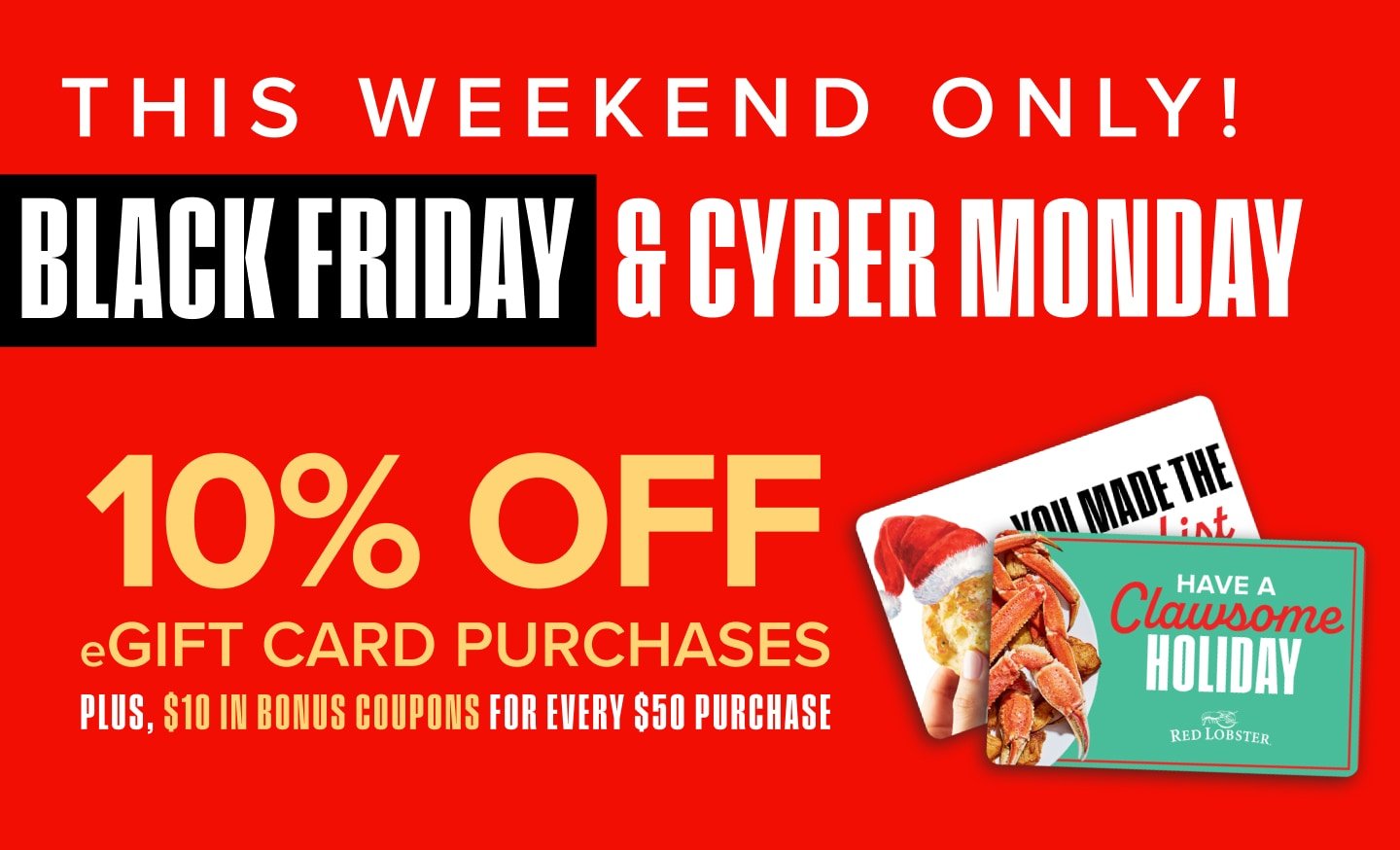 Black Friday Cyber Monday - 10% OFF Plus a Gift for You!