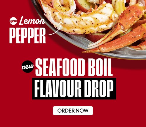 New Seafood Boil Flavour Drop - Order Now