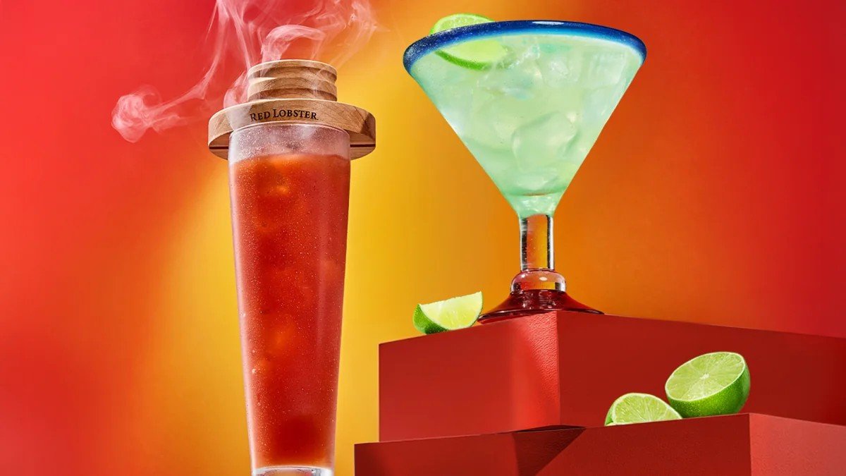 Smoked Caesar and a classic margarita