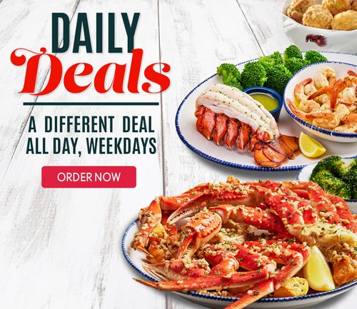 DAILY DEALS. ALL DAY, EVERY WEEKDAY. CLICK HERE TO ORDER NOW