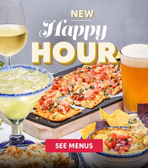 New Happy Hour - See Menus