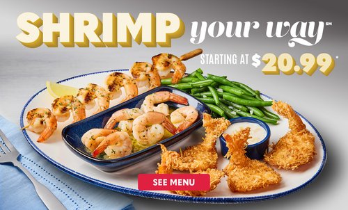 Shrimp Your Way Starting at $20.99*